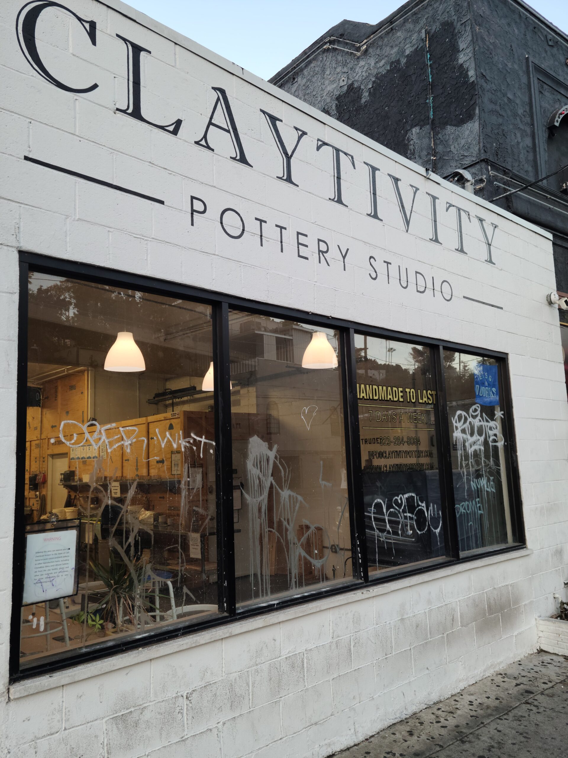 Acid etch graffiti CC Surface Restoration